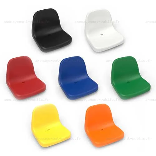 Abri de touche 10 places en aluminium et polycarbonate